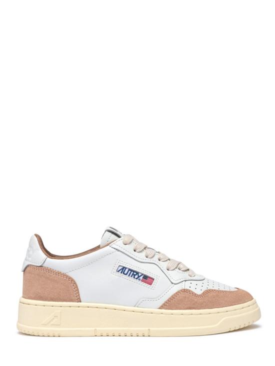 26FW 오트리 메달리스트 로우 레더 스니커즈 AULWFT16 Neutrals