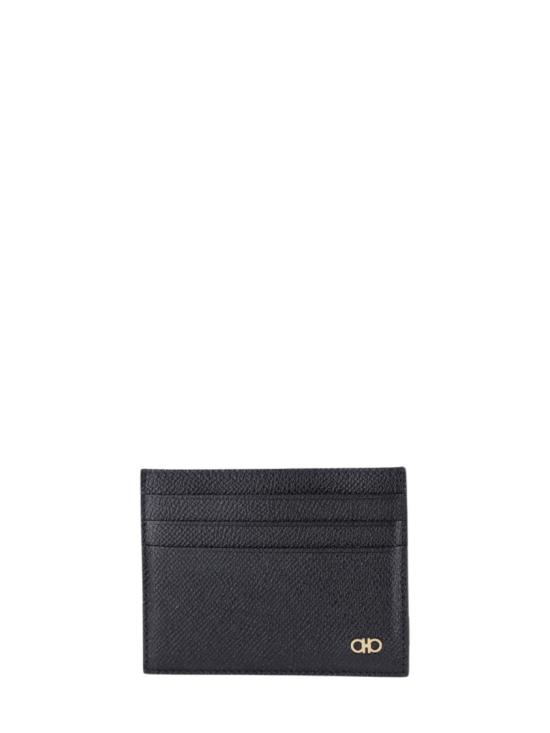 26FW 살바토레 페라가모 간치니 카드지갑 776843001 Black