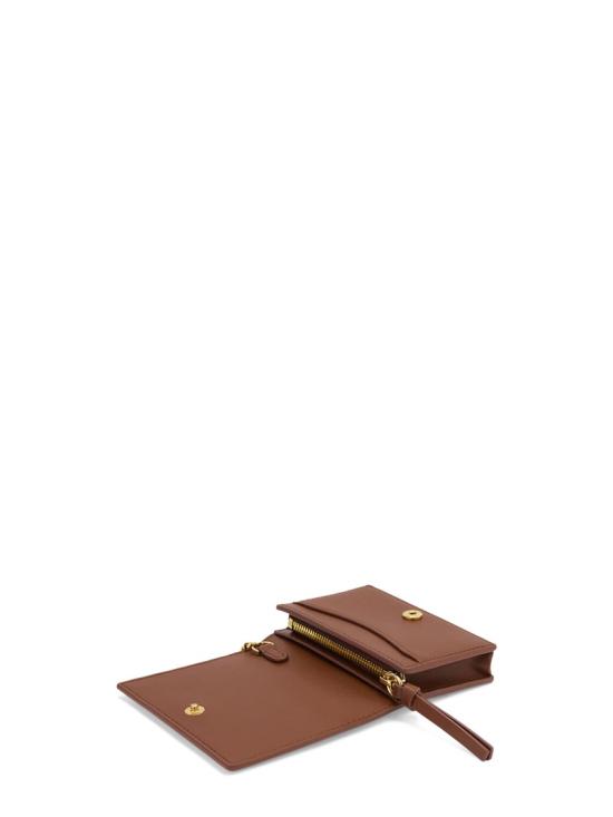 26FW 가니 지갑 B3010392ZXJ Brown - GANNI