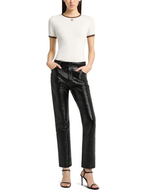 26FW 쿠레쥬 탑 125JTS017JS0203B264 White - COURREGES