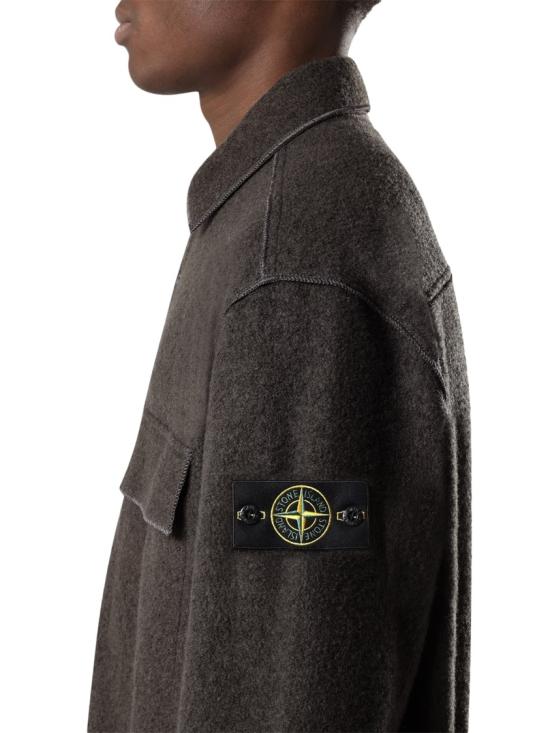 26FW 스톤 아일랜드 셔츠 S151200034S0461V0062 Black - STONE ISLAND