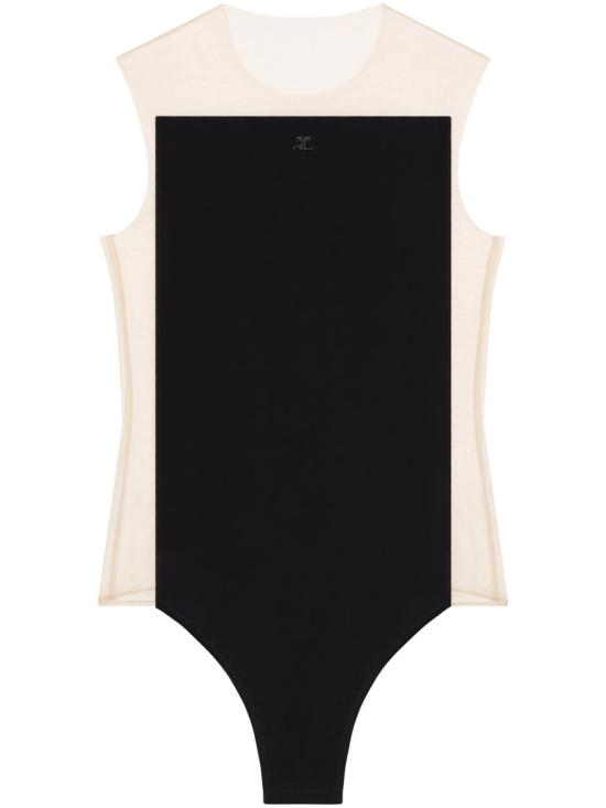 26FW 쿠레쥬 탑 424JBD112PL0159B099 Black