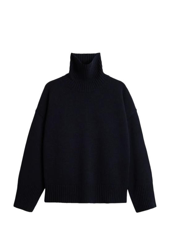 26FW 쉐르 니트웨어 PUL1518WILLIAMNAV0124W Black