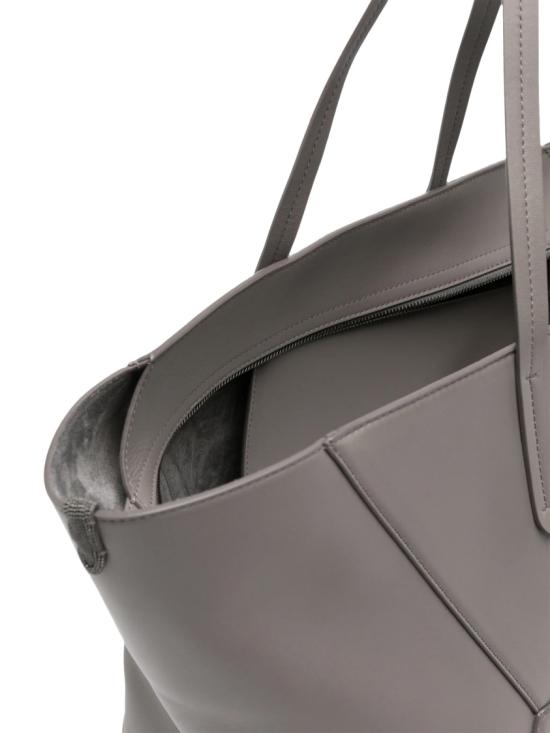 26FW 브루넬로 쿠치넬리 모닐리 카프스킨 BC 듀오 백 MBXAD2571C9784 Grey - BRUNELLO CUCINELLI