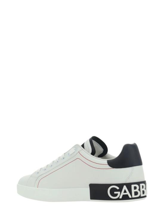 26FW 돌체앤가바나 카프스킨 나파 포르토피노 스니커즈 CS2216AH52689697 Grey - DOLCE & GABBANA