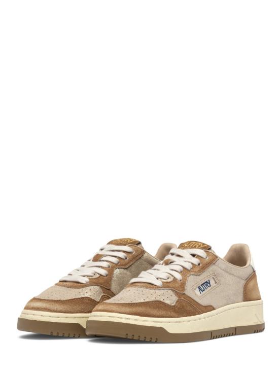 26FW 오트리 메달리스트 로우 레더 스니커즈 AULWYB01 Neutrals - AUTRY