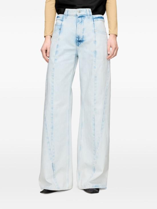 26FW 마르지엘라 블리치드 스플라이스드 진 S51LA0189M30045961 Blue - MAISON MARGIELA