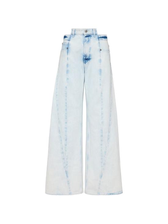26FW 마르지엘라 블리치드 스플라이스드 진 S51LA0189M30045961 Blue