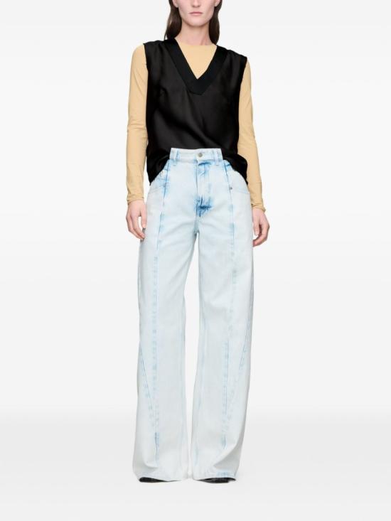 26FW 마르지엘라 블리치드 스플라이스드 진 S51LA0189M30045961 Blue - MAISON MARGIELA