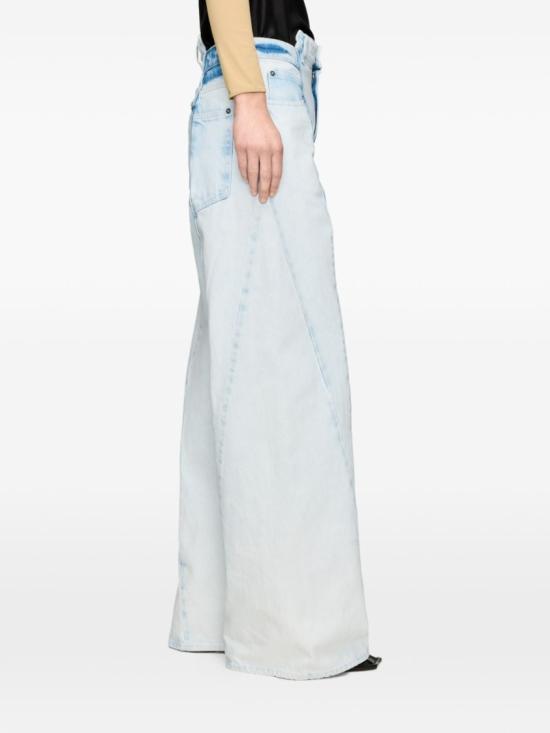 26FW 마르지엘라 블리치드 스플라이스드 진 S51LA0189M30045961 Blue - MAISON MARGIELA