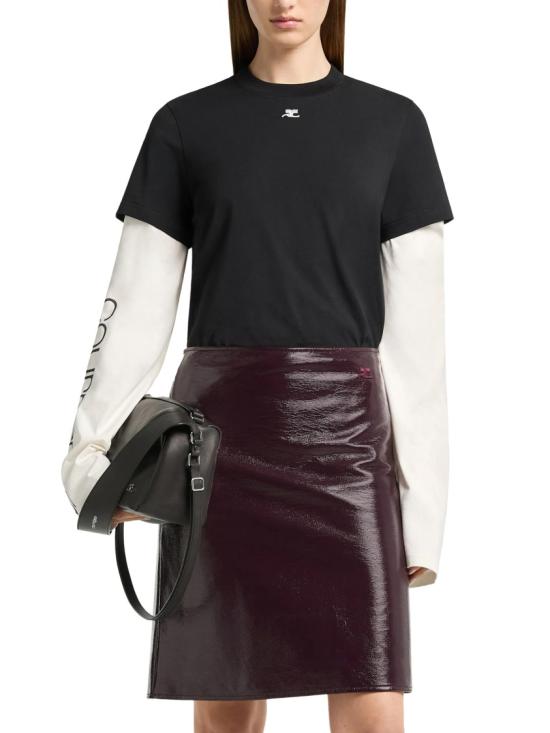 26FW 쿠레쥬 스커트 326CJU397VY00144090 Grey - COURREGES