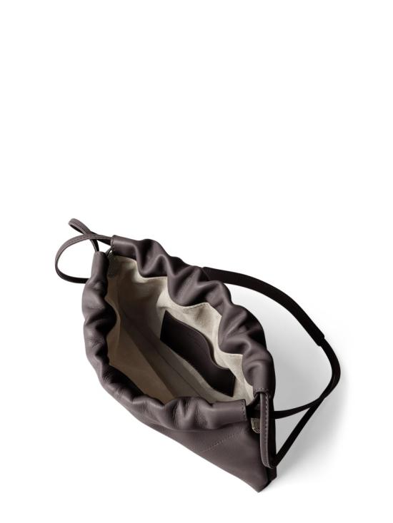 26FW 브루넬로 쿠치넬리 숄더백 MBXAD2808C8279 Grey - BRUNELLO CUCINELLI