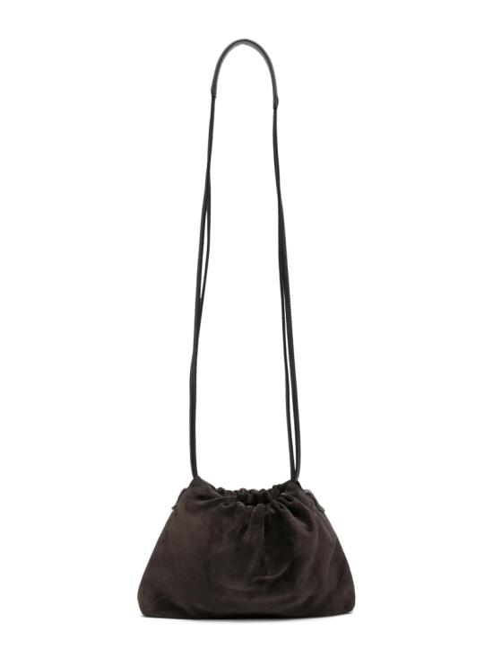 26FW 브루넬로 쿠치넬리 스웨이드 BC 듀오 파우치 백 MBDLD2808C9795 Black