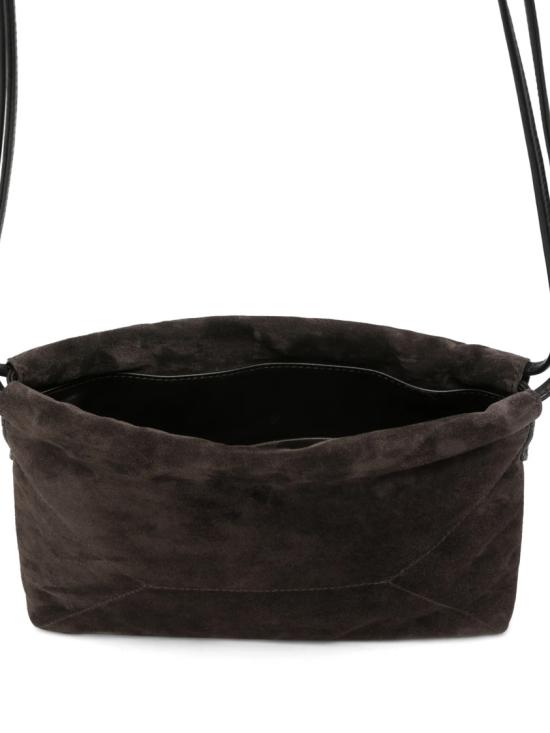 26FW 브루넬로 쿠치넬리 스웨이드 BC 듀오 파우치 백 MBDLD2808C9795 Black - BRUNELLO CUCINELLI
