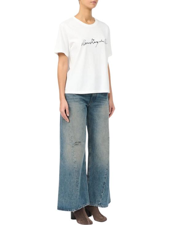 26FW MM6 메종마르지엘라 탑 S52GC0368M20258101 White - MM6 MAISON MARGIELA