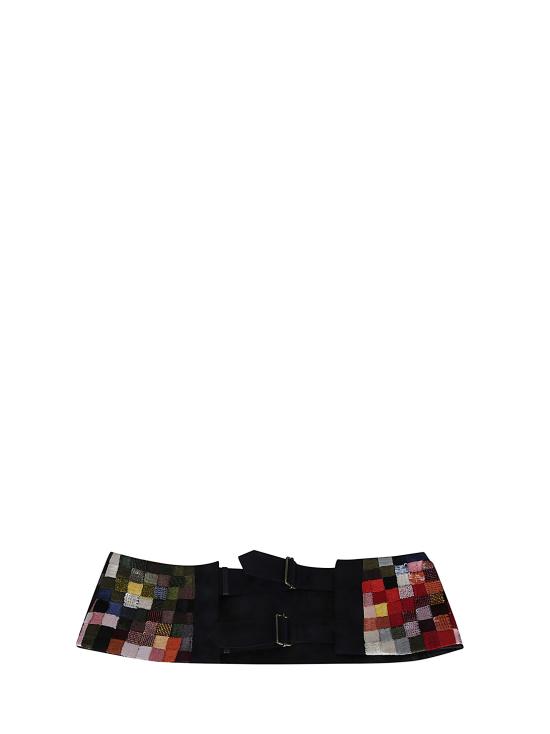 26FW 드리스 반 노튼 벨트 2620106084210 900 BLACK - DRIES VAN NOTEN