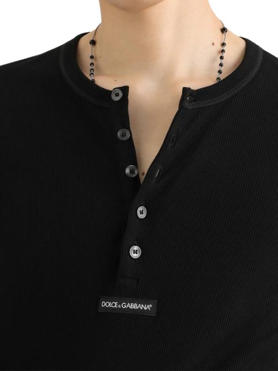 26FW 돌체앤가바나 니트웨어 G8SC4TG7P3IN0000 Black - DOLCE & GABBANA