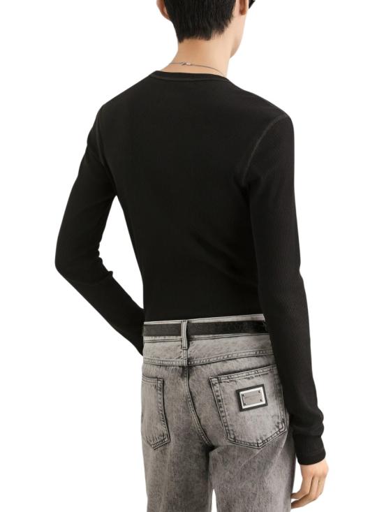 26FW 돌체앤가바나 니트웨어 G8SC4TG7P3IN0000 Black - DOLCE & GABBANA