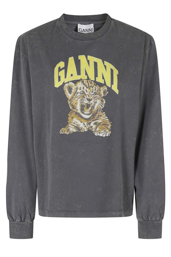 26FW 가니 탑 A1050233 099 Grey - GANNI