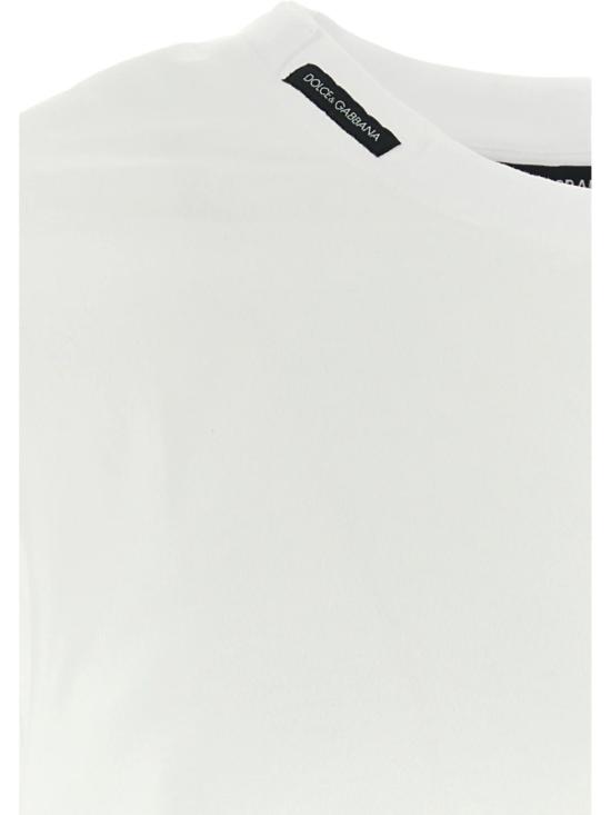 26FW 돌체앤가바나 반팔 티셔츠 G8TW5TFU7EQW0800 White - DOLCE & GABBANA