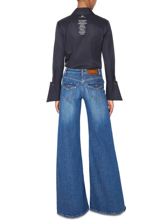 26FW 엘리자베타프랜치 데님 PJ18N66E2139 Blue - ELISABETTA FRANCHI