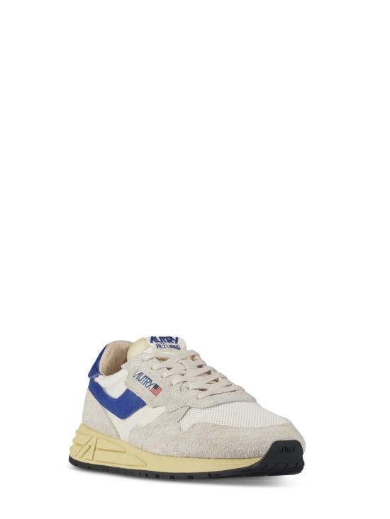 26FW 오트리 릴윈드 로우 나일론 스웨이드 스니커즈 WWLMUT01 White - AUTRY