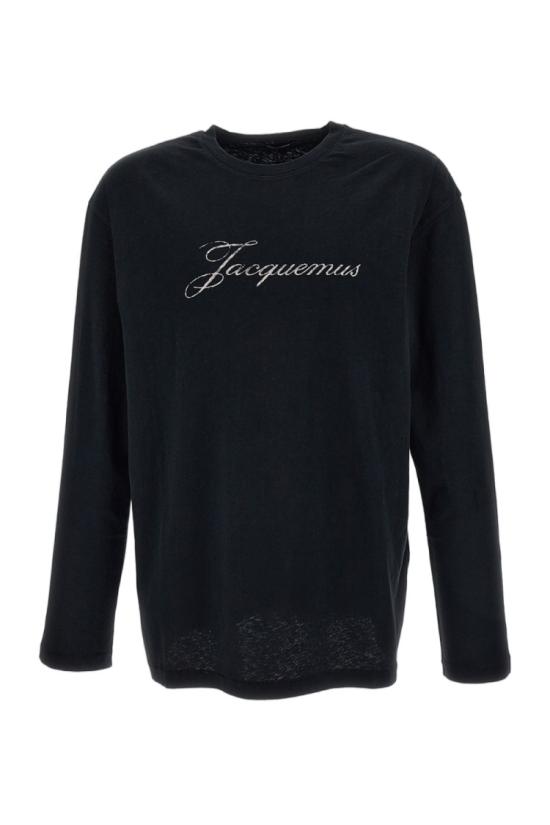 26FW 자크뮈스 긴팔 티셔츠 TSU00351AJ00289990 Black