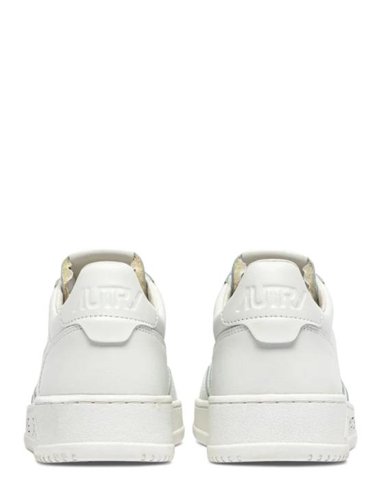 26FW 오트리 메달리스트 로우 레더 스니커즈 AULWML08 White - AUTRY