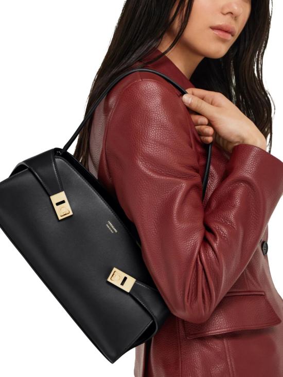 26FW 살바토레 페라가모 숄더백 795208001 Black - SALVATORE FERRAGAMO