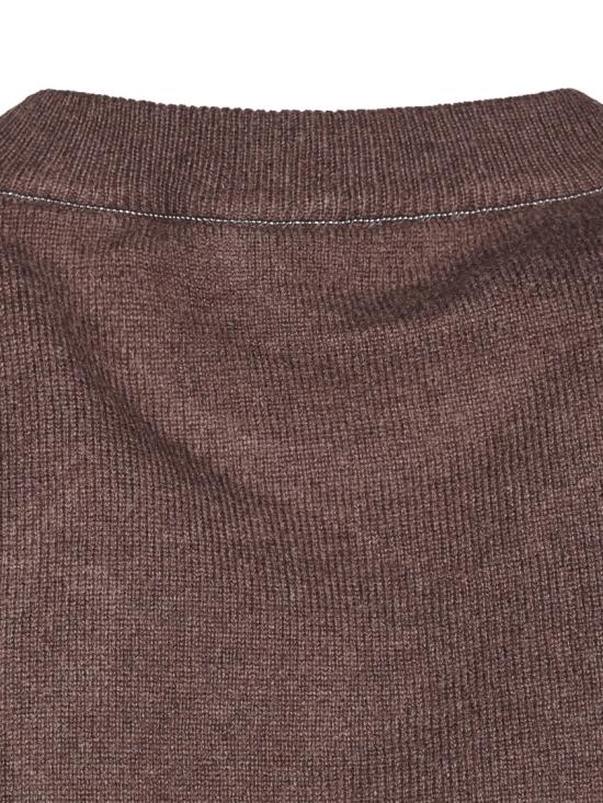 26FW 브루넬로 쿠치넬리 니트웨어 M12244400C4211 Grey - BRUNELLO CUCINELLI