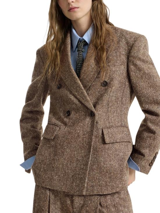 26FW 브루넬로 쿠치넬리 자켓 MD0027246C002 Brown - BRUNELLO CUCINELLI