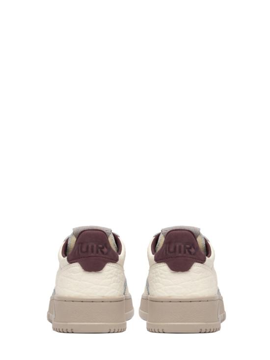 26FW 오트리 메달리스트 로우 레더 스니커즈 AULWNE19 Neutrals - AUTRY
