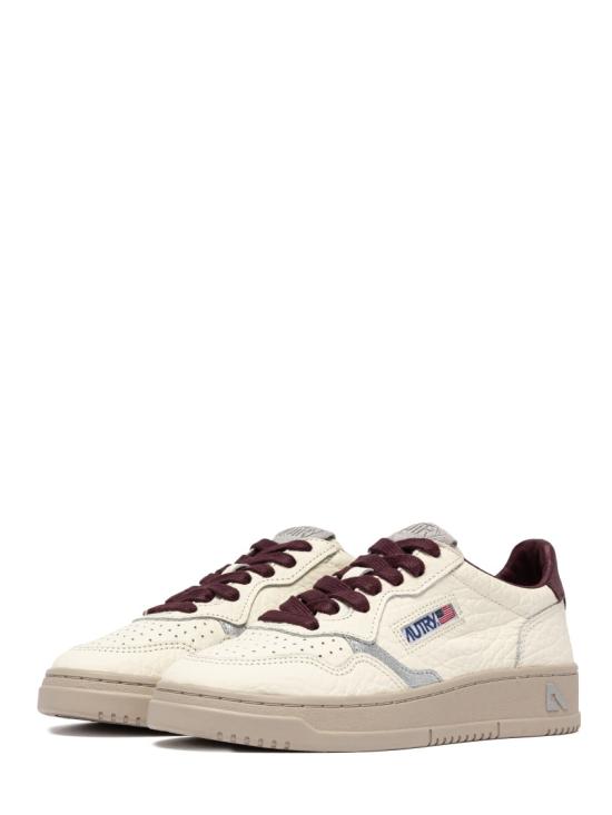 26FW 오트리 메달리스트 로우 레더 스니커즈 AULWNE19 Neutrals - AUTRY