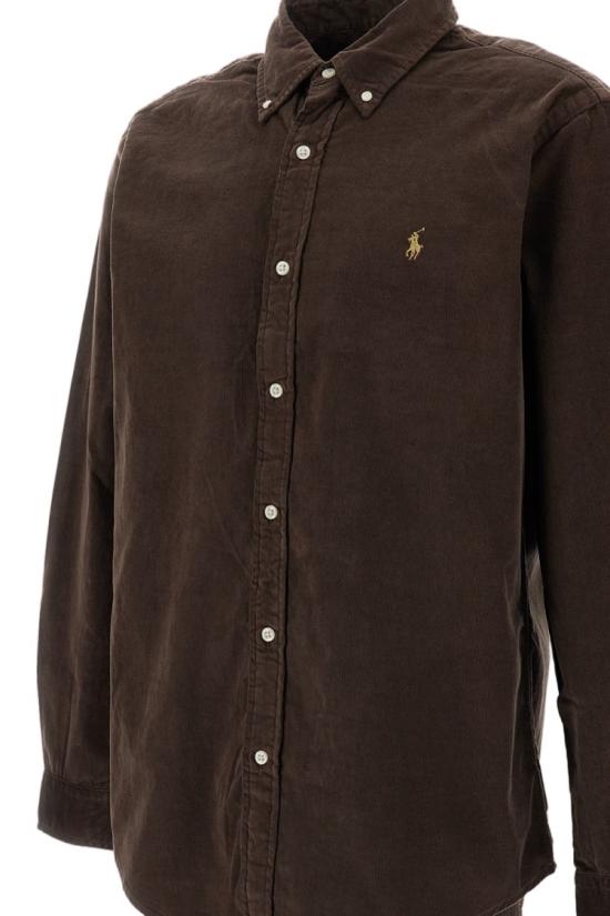 26FW 폴로 랄프로렌 셔츠 710853123503NUTMEGBRWN Brown - POLO RALPH LAUREN