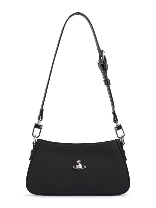 26FW 비비안웨스트우드 ORB 타샤 레더 스터드 숄더백 5801000JWW001YN401 Black