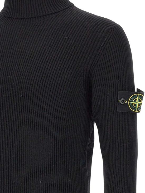 26FW 스톤 아일랜드 니트웨어 S155100052S00C2V0029 Black - STONE ISLAND