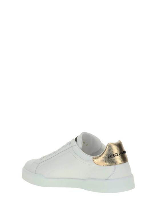 26FW 돌체앤가바나 카프스킨 나파 포르토피노 스니커즈 CS2330AH1368I047 White - DOLCE & GABBANA