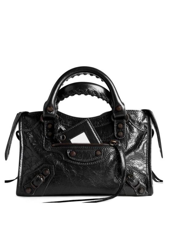 26FW 발렌시아가 르 시티 백 865763 2ACFH1000 BLACK