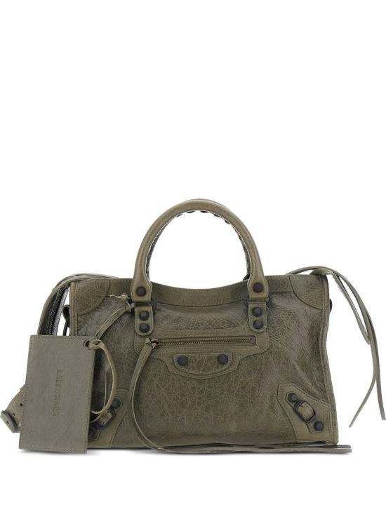 26FW 발렌시아가 토트백 865762 2ACFH3258 ARMY GREEN