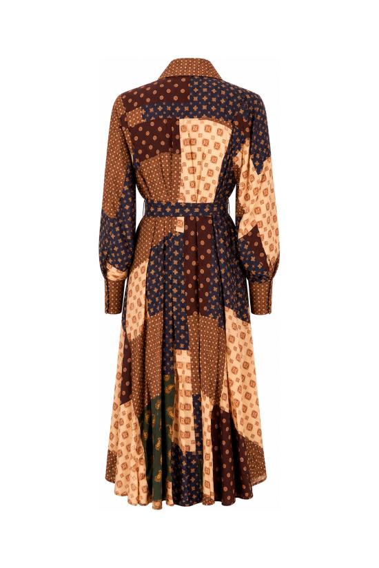 26FW 짐머만 원피스 4182DF26R GPPRT GEO PATCH PRINT - ZIMMERMANN