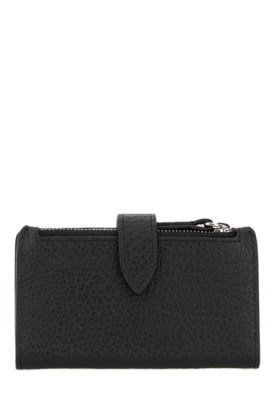 26FW 마르지엘라 포 스티치 지퍼 지갑 SA1VX0019P4455 T8013 BLACK - MAISON MARGIELA