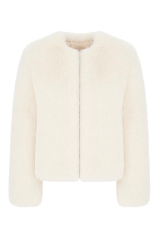 26FW 올리비아 V 아우터 BOMBERVOLPE BIANCOOTTICO BIANCO OTTICO