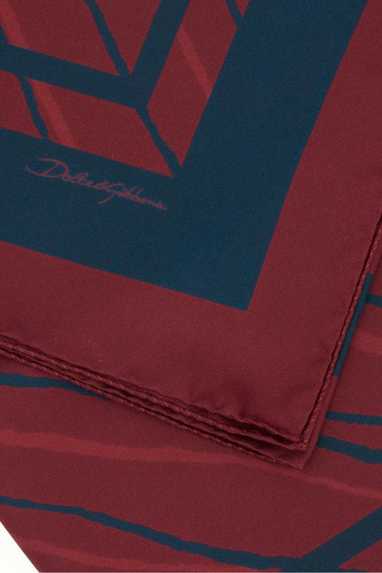 26FW 돌체앤가바나 머플러/스카프 GQ260EG0TK4 HR6FQ RIGHE FONDO BORDEAUX - DOLCE & GABBANA