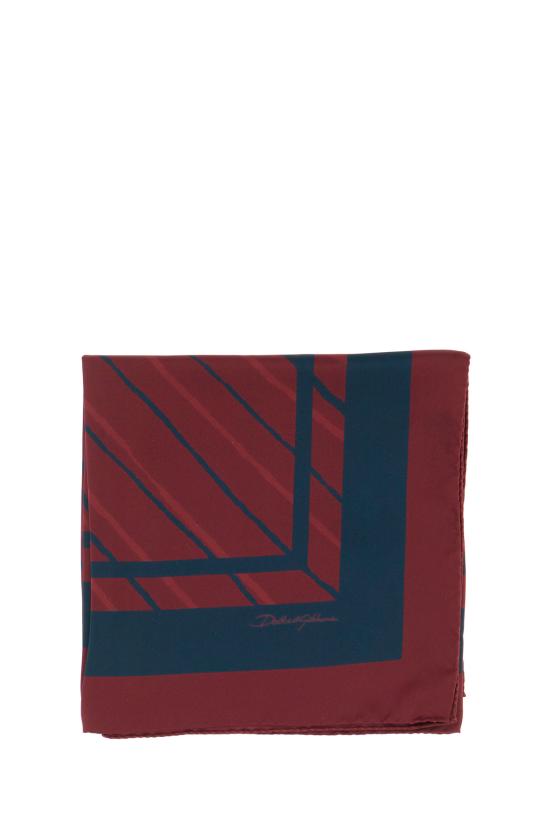 26FW 돌체앤가바나 머플러/스카프 GQ260EG0TK4 HR6FQ RIGHE FONDO BORDEAUX