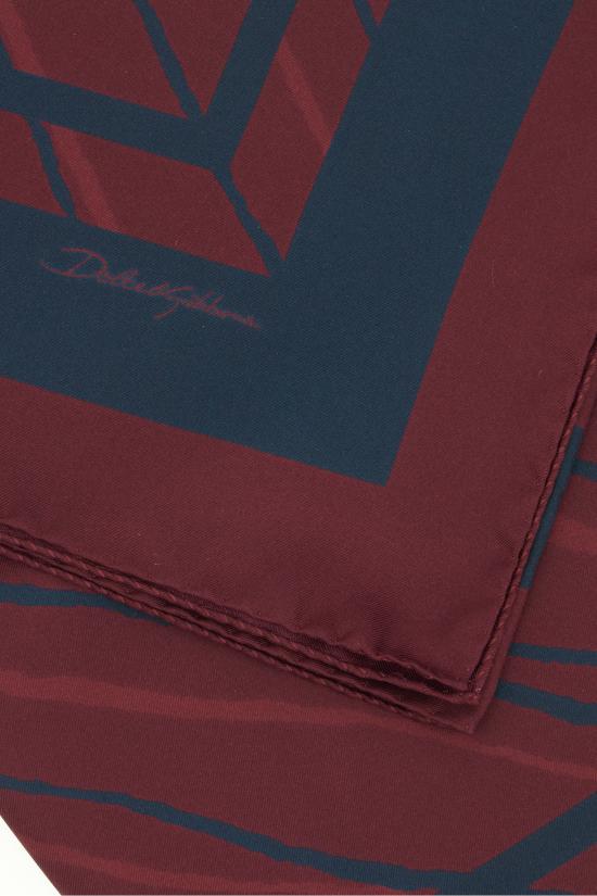 26FW 돌체앤가바나 머플러/스카프 GQ260EG0TK4 HR6FQ RIGHE FONDO BORDEAUX - DOLCE & GABBANA