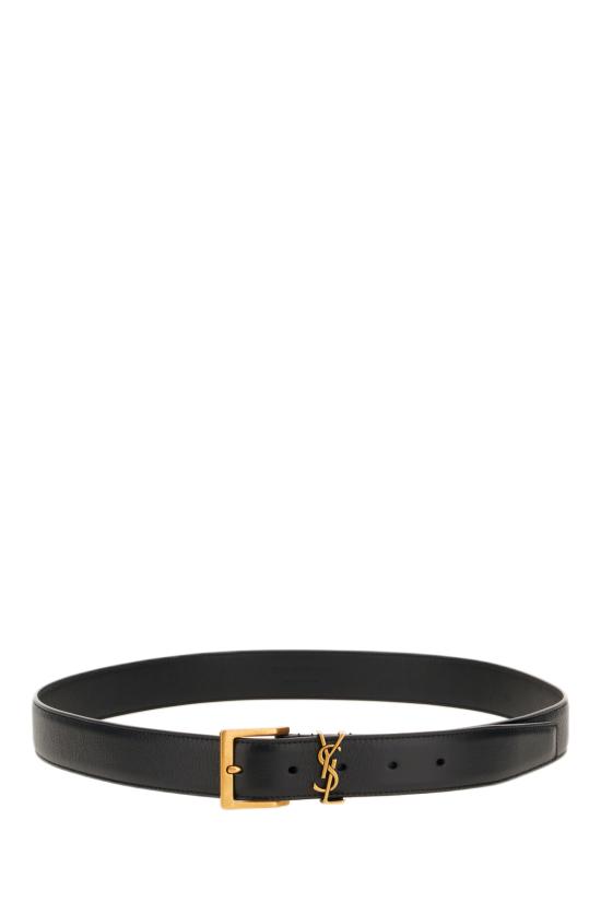 26FW 생로랑 벨트 864585BOO0W 1000 Nero