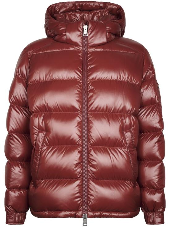 26FW 에르노 마야 후드 쇼트 다운 재킷 PI001416U129736705 Red