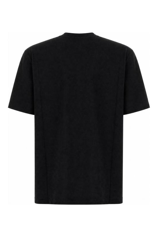 26FW 구찌 프린트 코튼 저지 티셔츠 864626XJHYA 1152 Nero - GUCCI