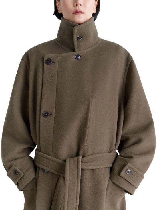 26FW 르메르 더블 울 랩 코트 CO1037LF1116GR610 Brown - LEMAIRE