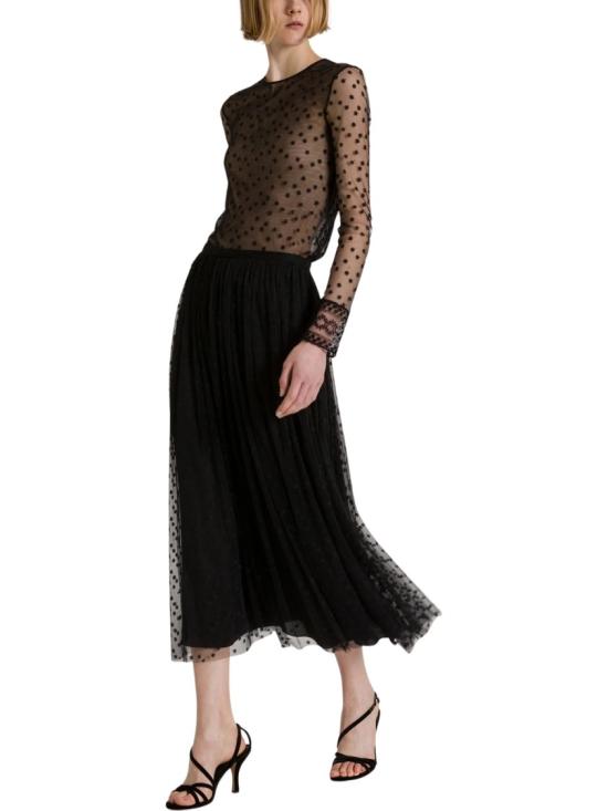 26FW 알베르타 페레티 탑 021466200555 Grey - ALBERTA FERRETTI